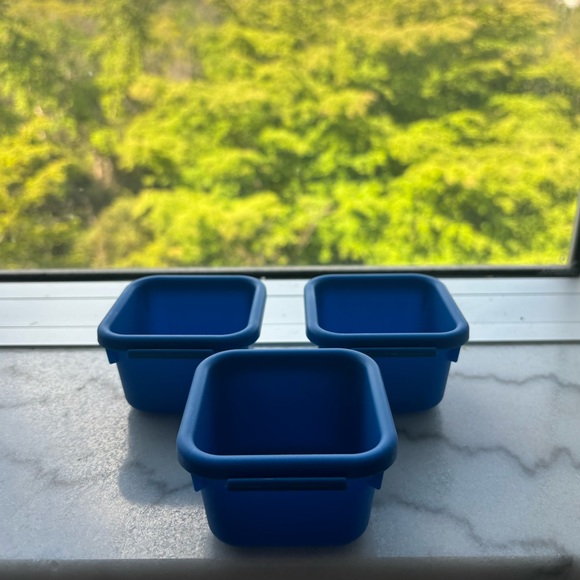 Blue Mini Storage Containers - Picture 4 of 4
